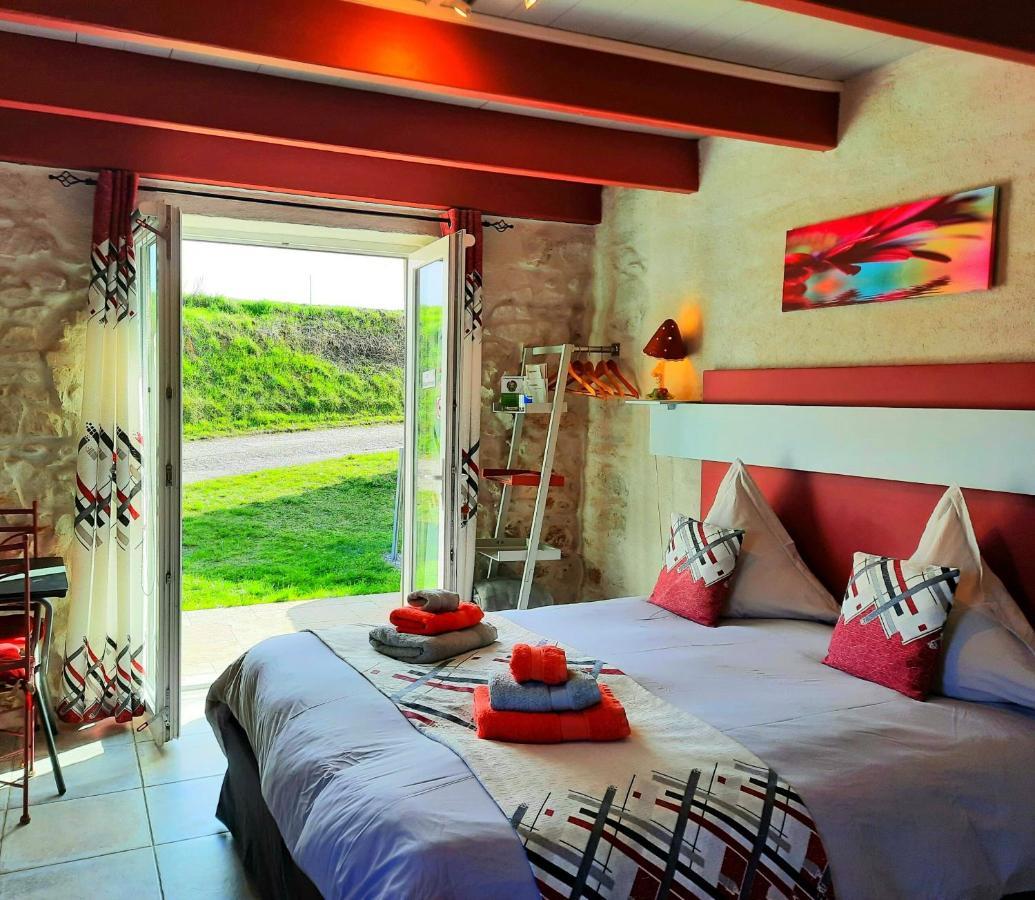 Bed and Breakfast L'Echappee Tremoussante Saint-Barthélemy-de-Vals Zewnętrze zdjęcie