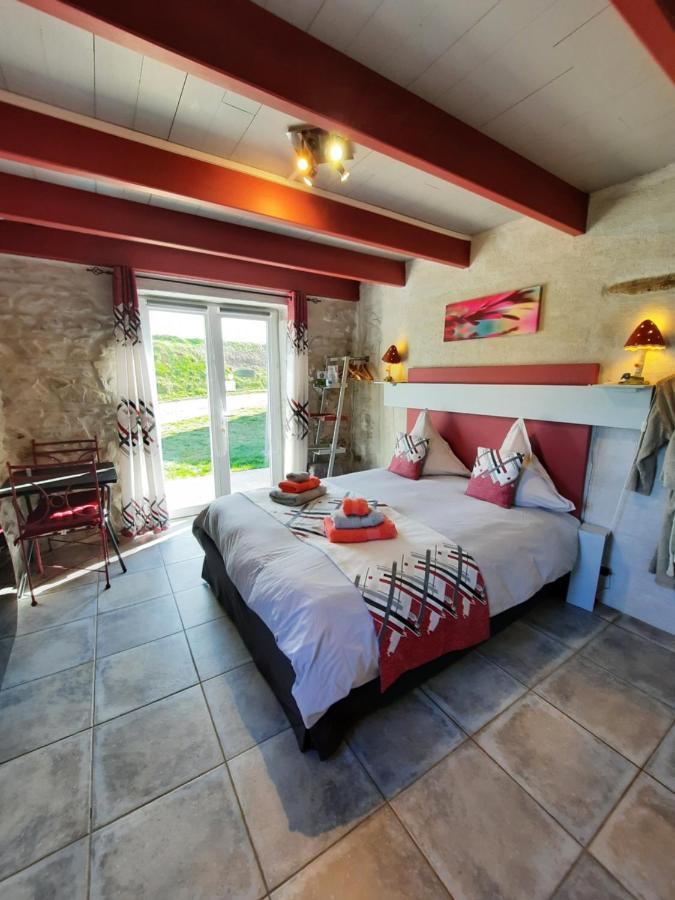 Bed and Breakfast L'Echappee Tremoussante Saint-Barthélemy-de-Vals Zewnętrze zdjęcie