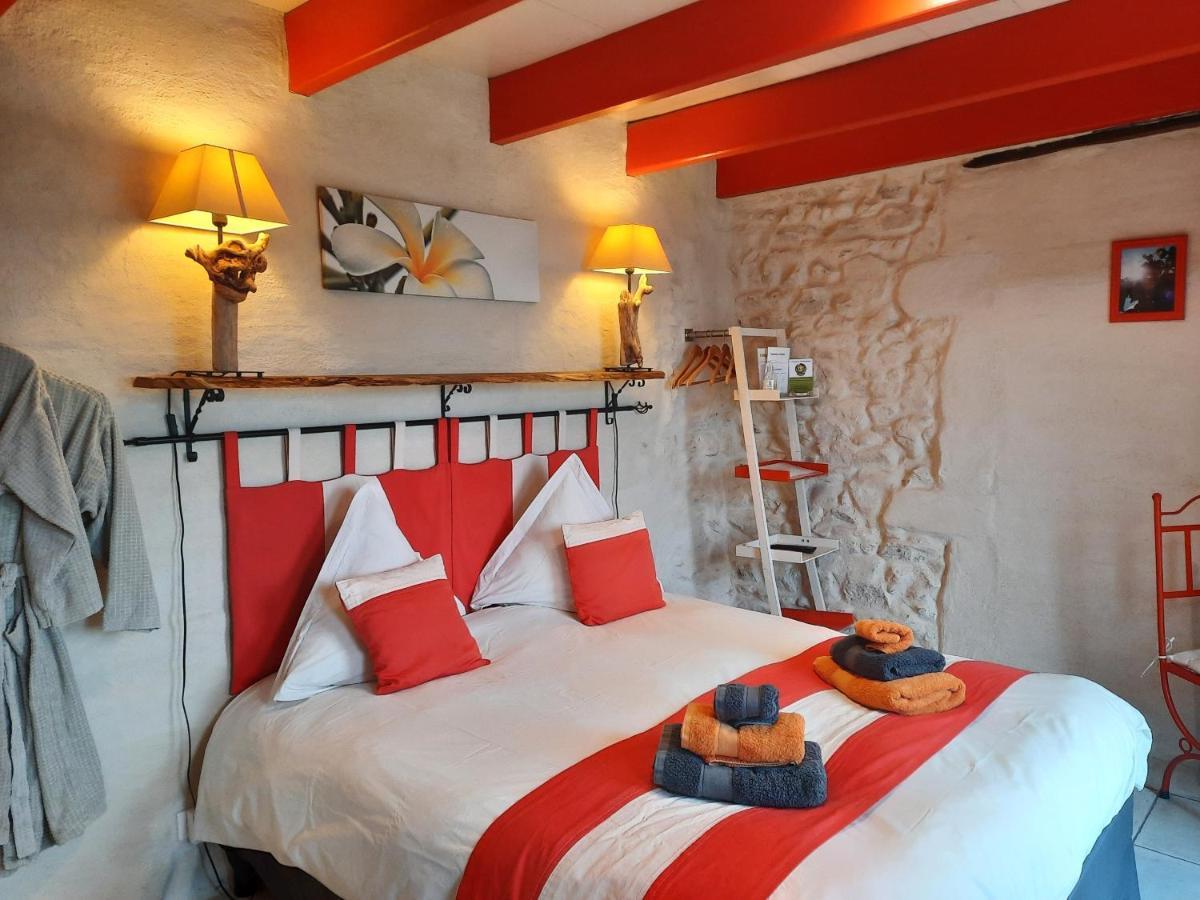 Bed and Breakfast L'Echappee Tremoussante Saint-Barthélemy-de-Vals Zewnętrze zdjęcie